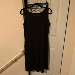 Benjamin A Black Knit Dress Large